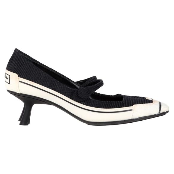 Dior D-motion Mary Jane Pumps in Black Polyester - Picture 1 of 7